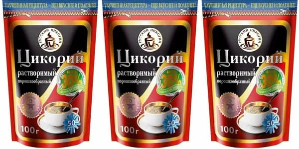 Русский цикорий Цикорий растворимый, 100 г, 3уп