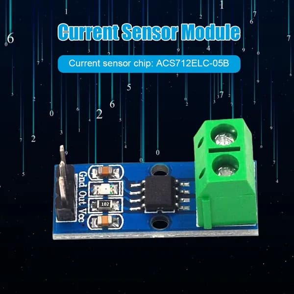 Датчик тока ACS712, 20 А, плата 31 13 мм