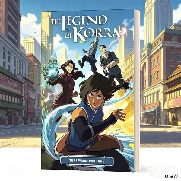The Legend of Korra: Turf Wars Part One Michael Dante DiMartino Комикс и графический роман на английском языке