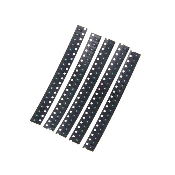 (1 упаковка) 1206 SMD LED SMD светоизлучающая трубка в упаковке, 5 цветов, по 20 шт каждая