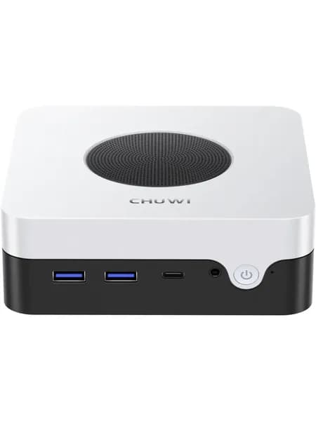 CHUWI Мини-ПК LarkBox X Nettop (Intel Core i3-1220P, RAM 8 ГБ, SSD 250 ГБ, Intel UHD Graphics, Windows), CWI556PI3, белый, черный