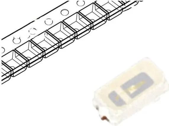 Светодиод LUCKY LIGHT LL-R3014PGC-G5-1B LED SMD 3014,PLCC2 зеленый 2000-2300мкд 3x1,4x0,8мм 120 град. 1шт