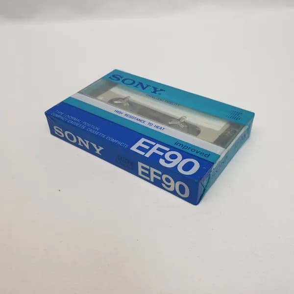 Аудиокассета Improved EF 90 TYPE I новая в упаковке. Винтаж
