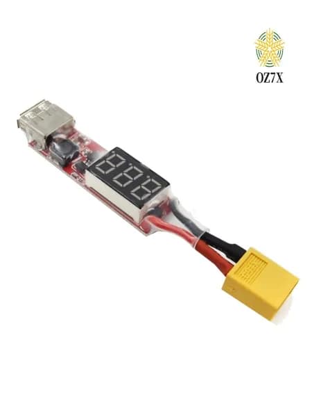 P22S-6S Lipo Lithium Battery to USB Charger Converter с платой адаптера дисплея напряжения совместим защиты функций телефона