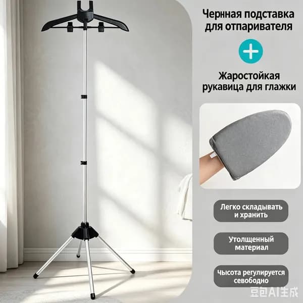 Вешалка напольная шоколадный