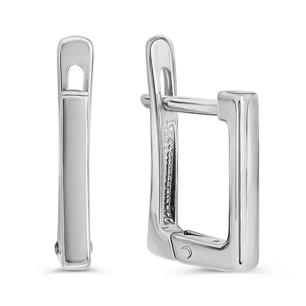 Серьги женские серебро 925 пробы 585GOLD