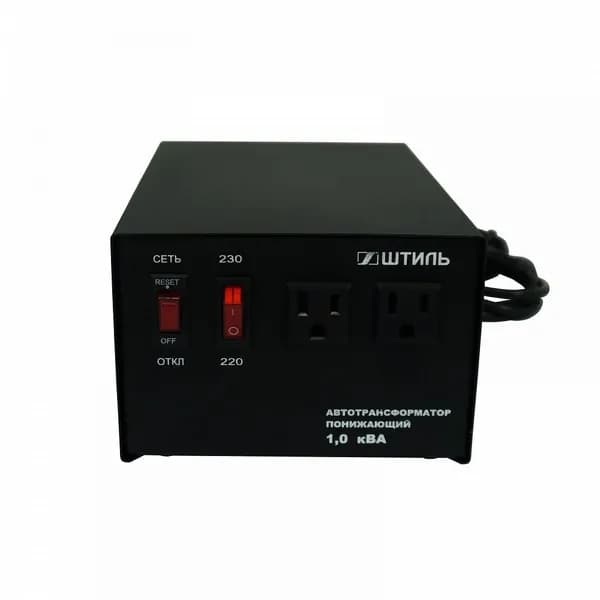 Автотрансформатор "Штиль" АТ 230-220/110-1.0-50 черный корпус