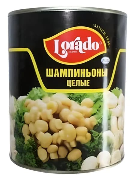 Шампиньоны LORADO 850мл целые