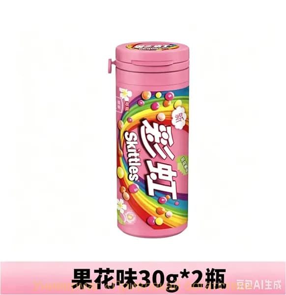 Сладости Skittles с необычным сочетанием цветов и фруктов в удобной упаковке