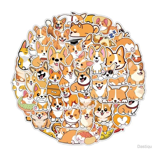 Наклейки, листов: 50