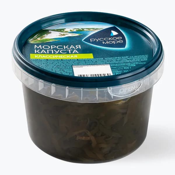 Морская Капуста Классическая 450 г, Русское море