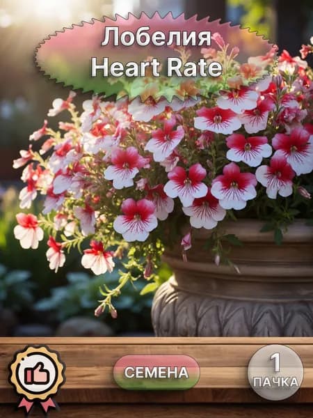 Лобелия Heart Rate, семена 10 шт.