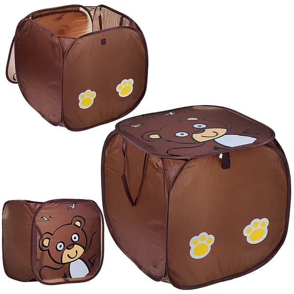 Корзина для игрушек детская 45х45х45 см 00-0089 в пакете UralToys