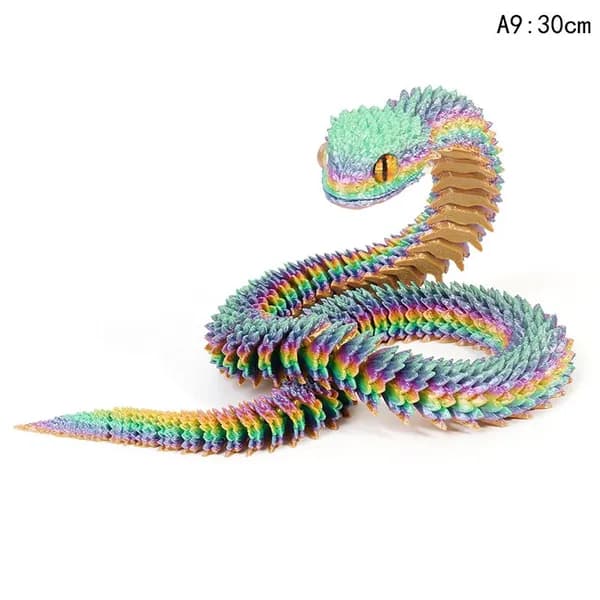 3d печать змеиные украшения