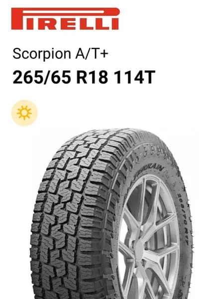 Шины летние 265 65 R18 114T Scorpion A T+