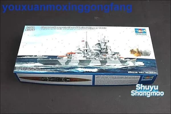 Trumpeter 1/700 05776 Немецкий адмирал Хиппер 1941 г.Корабль