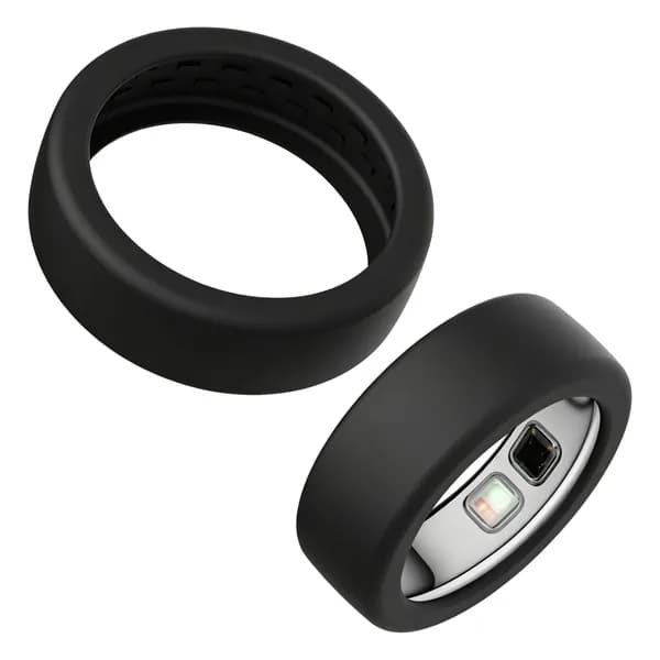 Чехол для кольца Oura Ring 5 из силикона, чёрный, размер S