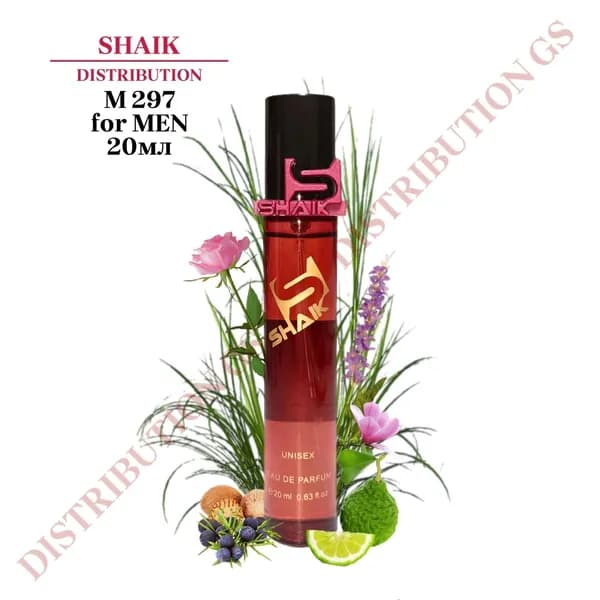 SHAIK PARIS M 297 Woody Aromatic Парфюмерная вода 20мл Мужская