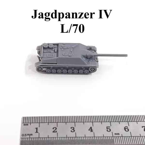 Миниатюрная модель танка в масштабе 1:144, напечатанная на 3D-принтере, из смолы, основные боевые танки Германии Второй мировой войны Tiger I/Tiger II/Panther/Panzer IV