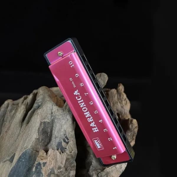 10 дырочная губная гармошка Titanium, для начинающих и детей, развивающая игрушка