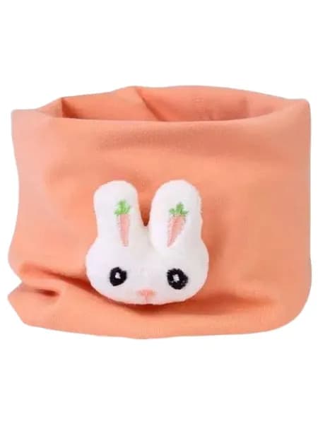 Бафф детский с игрушкой Зайчик коралловый The Cool Color 1890
