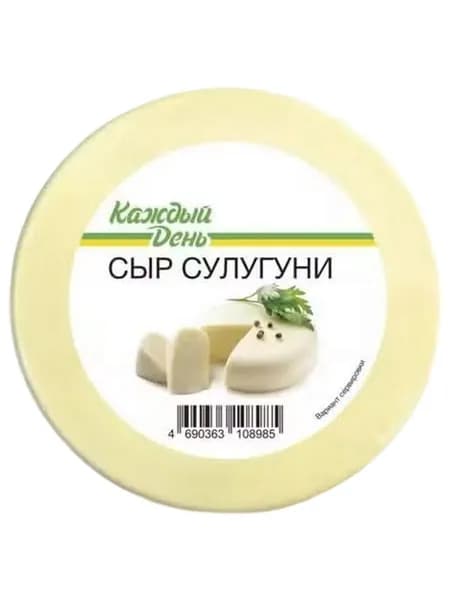 Сыр рассольный Каждый День Сулугуни 45% 200 г