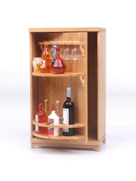 Мини-фигурка винный шкаф, 12 см, ABS
