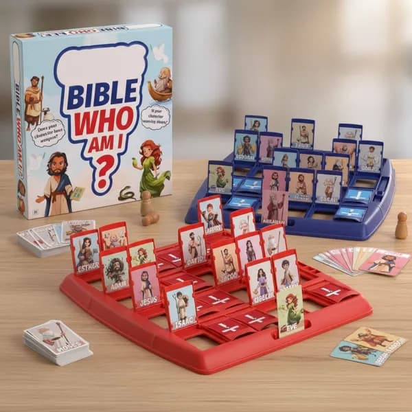 Настольная игра Библейские персонажи для детей и взрослых с карточками историй и стихов