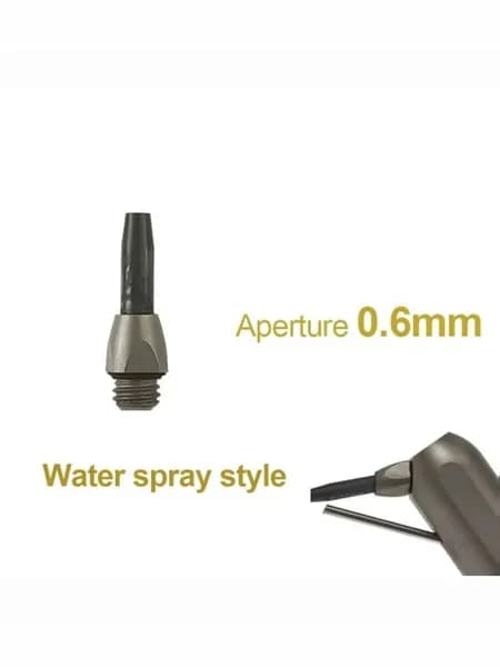 Пескоструйная насадка из вольфрамовой стали 0,6 мм,канюля,носик для ALUMINUM OXIDE AIR ABRASION MASTER