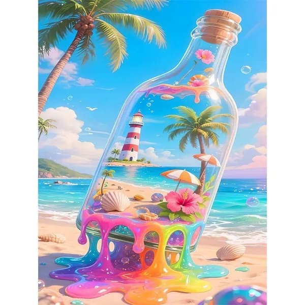 1 комплект DIY 5D-Алмазная мозаика без подрамника