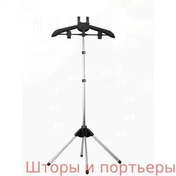 Вешалка напольная 160х50 см черный матовый