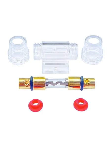 Предохранитель для авто акустики ANL10A 20A 30A 40A 50A 60A 70A 80A 100A, держатель-колба, комплект