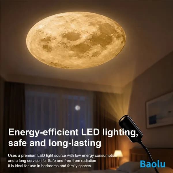 Проектор звёздного неба и луны с LED-подсветкой и дистанционным управлением