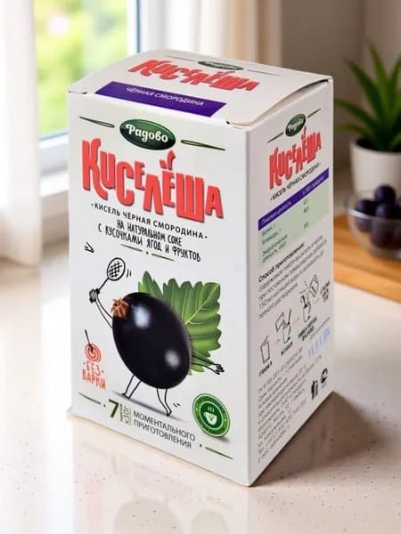 Кисель "КИСЕЛЁША", 7 пакетиков 30 гр.
