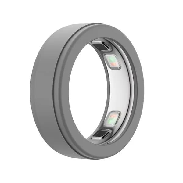 Мягкий силиконовый чехол для Oura Ring 5, серый, размер M