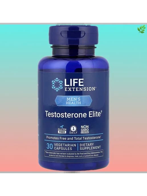 Testosterone Elite, тестостерон 30 капсул