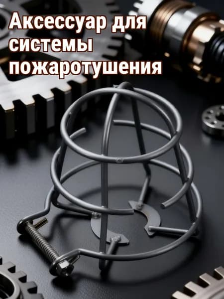 Защитная металлическая решетка для пожарного спринклера серебристого цвета, для дома и офиса