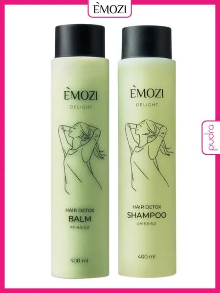EMOZI Delight Набор бальзам и шампунь для волос склонных к жирности