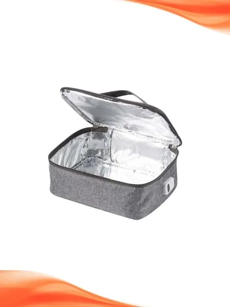 USB-контейнер для обеда с цифровым дисплеем, подогрев до 60 C, - L