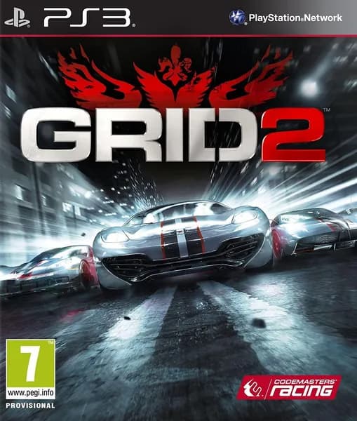 Игра GRID 2 PS3 Диск на PlayStation 3