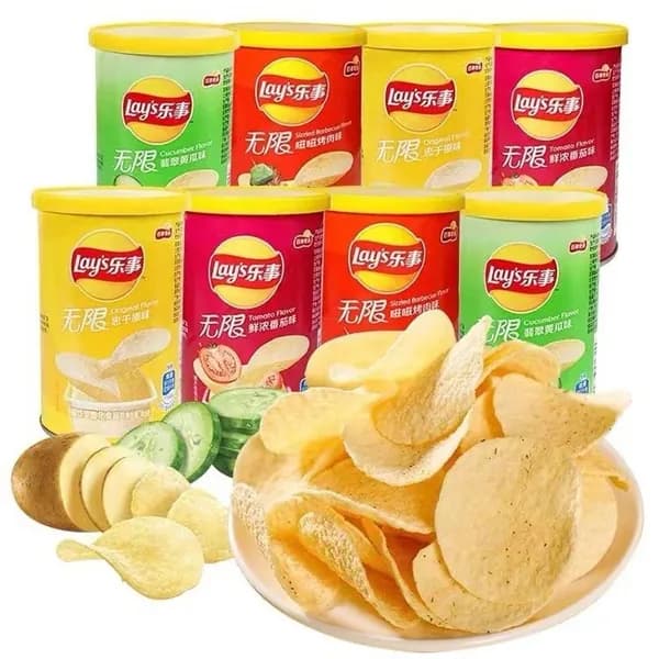 Оригинальный вкус - картофельные чипсы Lay's в банке, 40 г