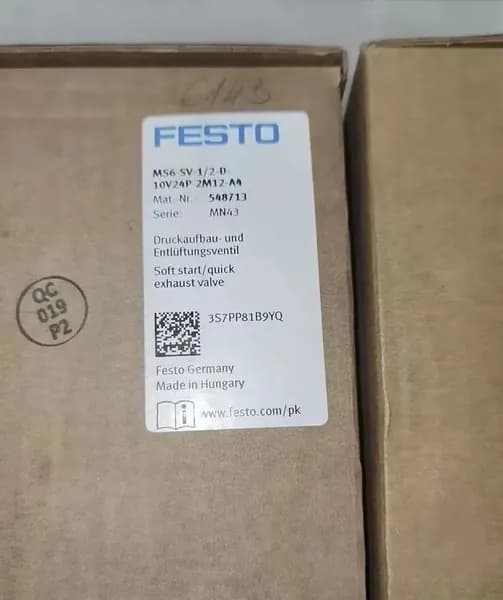 Модуль FESTO MS6-SV-1/2-D-10V24P-2M12-A4