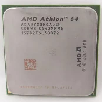 Процессор AMD ATHLON 64 3700+ (ADA3700DAA5BN) OEM - AMD Socket 939, 1 x 2,4 ГГц, L2 - 1024 КБ, DDR2, TDP 89 Вт