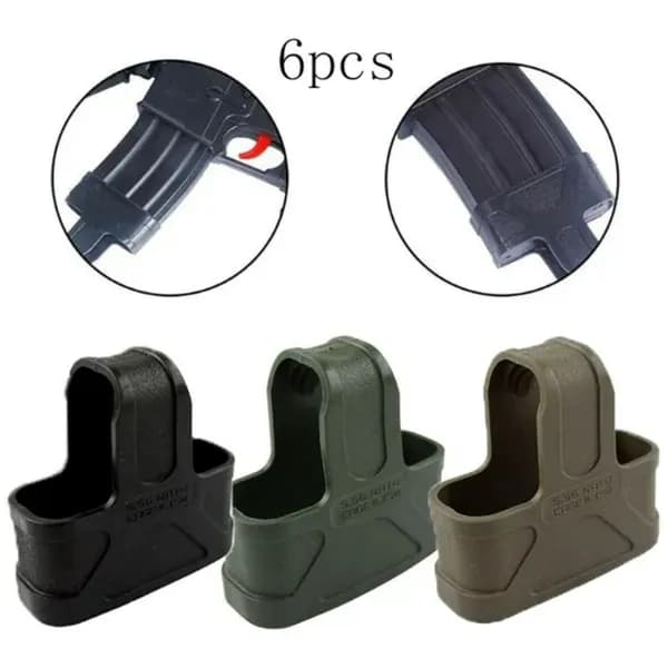 6pc 5.56 Быстрый Mag Magazine Pouch Для AirsoftGun M4/16 Magazine Assist Gun