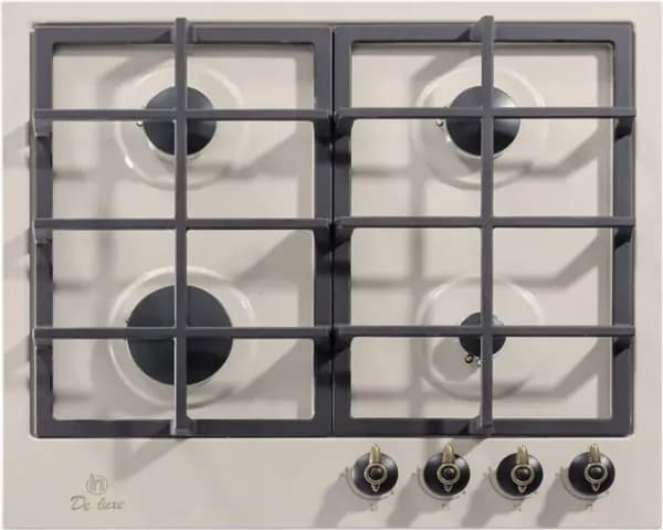 Варочная поверхность газовая De Luxe TG4_750231F-072, бежевый
