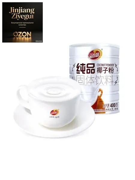 Органический кокосовый порошок Pinxiangyuan, 400 г, натуральный, без добавок