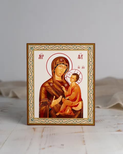 Тихвинская икона Богородицы (домашняя серия)