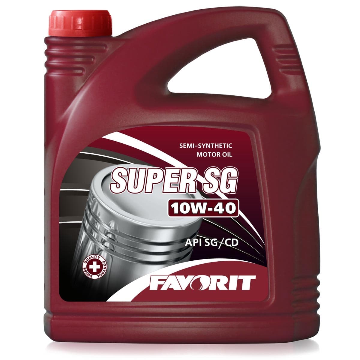 FAVORIT Super 10W-40 Масло моторное, Полусинтетическое, 4.5 л
