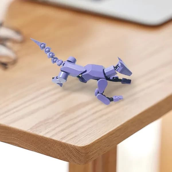 3D-печать: подвижная головоломка Собака для детей