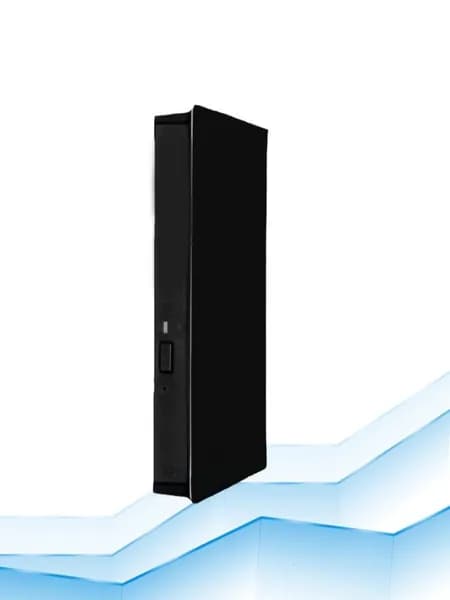 Внешний DVD-привод USB 3.0 Type-C, Черный - Двойной рот